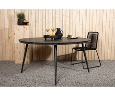 Venture Design Valgomasis stalas, Break, 150ø, Juodas