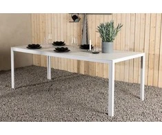 Venture Design Valgomasis stalas, Break, 90x205 cm, Balta