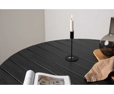 Venture Design Valgomasis stalas, Break, 120ø cm, Juodas