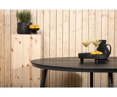 Venture Design Valgomasis stalas, Break, 150ø, Juodas