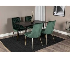 Venture Design Valgomasis stalas, Dipp, 75x120x85 cm, Juodas