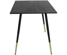 Venture Design Valgomasis stalas, Dipp, 75x120x85 cm, Juodas