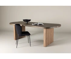 Venture Design Valgomasis stalas, Eleonora, 100x230 cm, Ruda