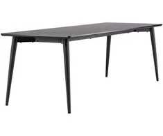 Venture Design Valgomasis stalas, Ellis, 85x230 cm, Juodas