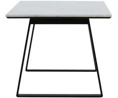 Venture Design Valgomasis stalas, Estelle, 140x90 cm, Juodas
