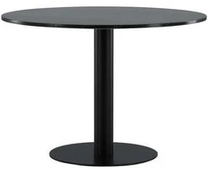 Venture Design Valgomasis stalas, Estelle, ø106 cm, Tamsiai pilka