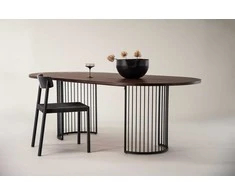 Venture Design Valgomasis stalas, Hamneskär, 110x220 cm, Riešutas