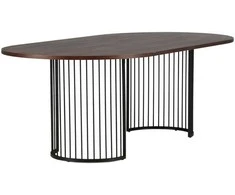Venture Design Valgomasis stalas, Hamneskär, 110x220 cm, Riešutas