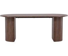 Venture Design Valgomasis stalas, Härön, 90x200 cm, Mokos spalva