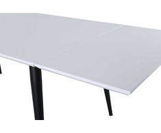 Venture Design Valgomasis stalas, Jimmy, 150x76 cm, Balta
