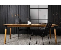 Venture Design Valgomasis stalas, Julian, 210x100 cm, Ruda