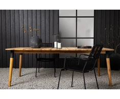 Venture Design Valgomasis stalas, Julian, 210x100 cm, Ruda
