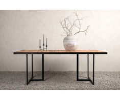 Venture Design Valgomasis stalas, Khung, 200x100 cm, Ruda