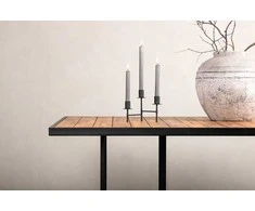Venture Design Valgomasis stalas, Khung, 200x100 cm, Ruda