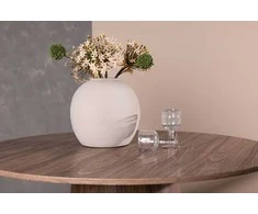 Venture Design Valgomasis stalas, Lanzo, ø120 cm, Natūralus