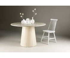 Venture Design Valgomasis stalas, Lanzo, ⌀120 cm, balintas
