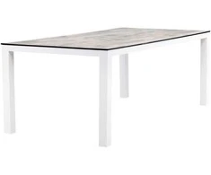 Venture Design Valgomasis stalas, Llama, 205x100 cm, Pilka