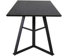 Venture Design Valgomasis stalas, Marina, 180x75x90 cm, Juodas