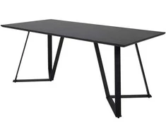 Venture Design Valgomasis stalas, Marina, 180x75x90 cm, Juodas