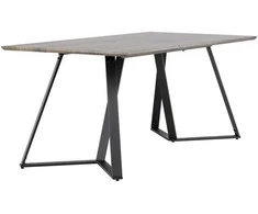 Venture Design Valgomasis stalas, Marina Matbord, 180x90x75 cm, Juodas/Pilkas ąžuolas