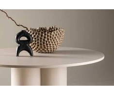 Venture Design Valgomasis stalas, Olivia, ⌀110 cm, Beždžio spalvos