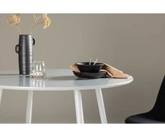 Venture Design Valgomasis stalas, Plaza, ⌀100 cm, Pilka