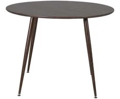 Venture Design Valgomasis stalas, Plaza, 100 cm, Riešutas