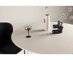 Venture Design Valgomasis stalas Plaza, ⌀120 cm, smėlio spalvos