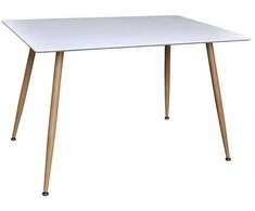 Venture Design Valgomasis stalas, Polar Matbord, 120x80 cm, Balta