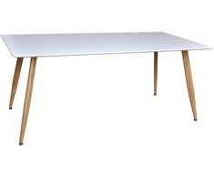 Venture Design Valgomasis stalas, Polar Matbord, 180x90 cm, Balta