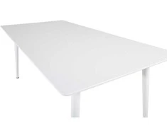 Venture Design Valgomasis stalas, Polar, 180x75x90 cm, Balta