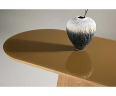 Venture Design Valgomasis stalas, ratukai, 90x200 cm, Natūrali