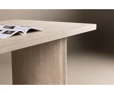 Venture Design Valgomasis stalas, Skagen, 240x100 cm, kreminė spalva
