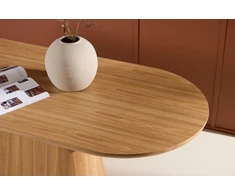 Venture Design Valgomasis stalas, Stjärnö, 200x90 cm, Natūralus