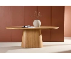Venture Design Valgomasis stalas, Stjärnö, 200x90 cm, Natūralus