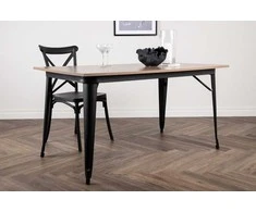 Venture Design Valgomasis stalas, Tempe, 80x140 cm, Riešutas