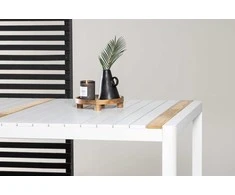 Venture Design Valgomasis stalas, Togo, 200x100 cm, Balta