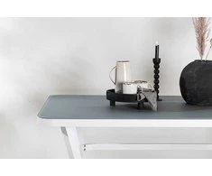 Venture Design Valgomasis stalas, Virya, 160x90 cm, Pilka