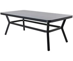 Venture Design Valgomasis stalas, Virya, 200x100 cm, Juodas