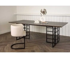 Venture Design Valgomasis stalas, Ystad, 100x220 cm, Mocca