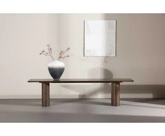 Venture Design Valgomasis suoliukas, Olivia, 180x45x40 cm, Mocca