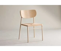 Venture Design Valgomojo kėdė 45x41,5 cm Balinta smėlio spalvos virvė