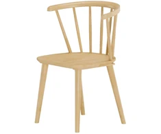 Venture Design Valgomojo kėdė 50x48 cm natūralaus kaučiuko mediena