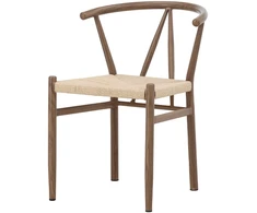 Venture Design Valgomojo kėdė Alfons 46x41 cm Ruda rotangas
