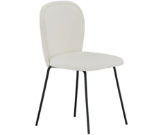 Venture Design Valgomojo kėdė Carl 46x50 cm Juodas aksomas