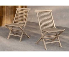 Venture Design Valgomojo kėdė Kenya 47x43x45 cm Balintos ąžuolo spalvos