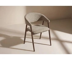 Venture Design Valgomojo kėdė Paulda (2 vnt. pakuotė), mokka, poliesterio-lino audinys