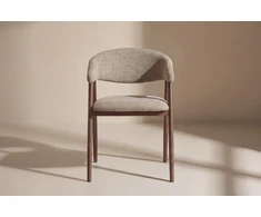 Venture Design Valgomojo kėdė Paulda (2 vnt. pakuotė), mokka, poliesterio-lino audinys