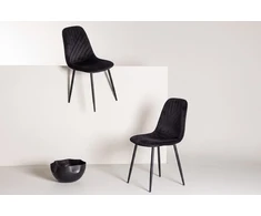 Venture Design Valgomojo kėdė Polar Diamond, juoda