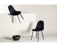 Venture Design Valgomojo kėdė Polar, juoda